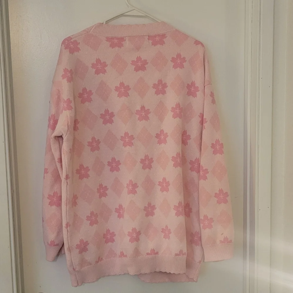 MerrySmile Co Sakura Argule Cardigan - Picture 2 of 5